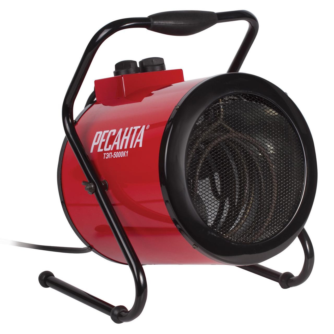 Тепловая электрическая пушка ТЭП-5000К (круглая) РЕСАНТА 5 кВт