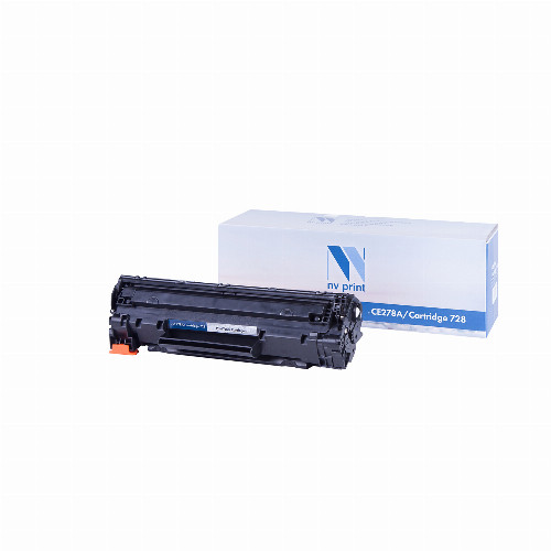 Лазерный картридж NV Print NV-CE278A/NV-728 (Совместимый (дубликат), Черный - Black) NV-CE278A/728 - фото 1 - id-p67620155