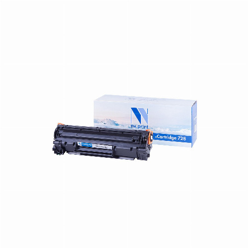 Лазерный картридж NV Print NV-728 (Совместимый (дубликат), Черный - Black) NV-728 - фото 1 - id-p67620242