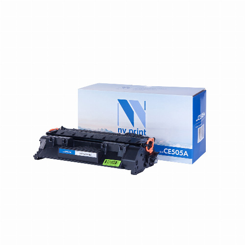 Лазерный картридж NV Print NV-CE505A (Совместимый (дубликат), Черный - Black) NV-CE505A - фото 1 - id-p67620246