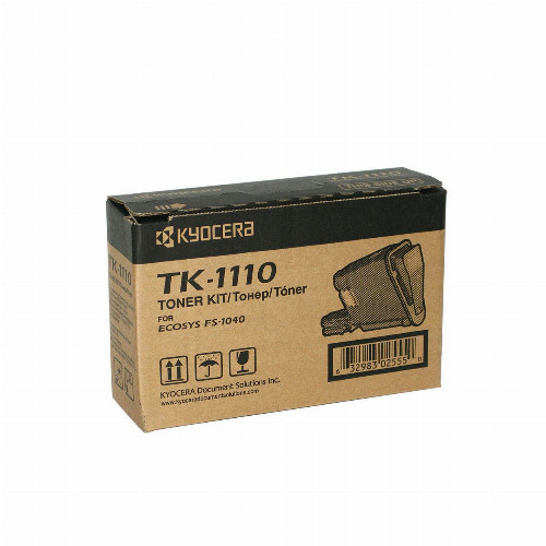 Тонер картридж Kyocera TK-1110 (Оригинальный, Черный - Black) 1T02M50NX1