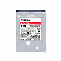 Жесткий диск внутренний Toshiba L200 HDWL120UZSVA (2Тб (2000Гб), HDD, 2,5″, Для ноутбуков, SATA) HDWL120UZSVA