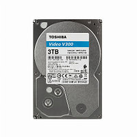 Жесткий диск внутренний Toshiba V300 Video Streaming (3Тб (3000Гб), HDD, 3,5″, Для видеонаблюдения, SATA)