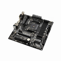 Материнская плата ASRock B450M PRO4 (Micro-ATX, AM4, AMD B450, 4 x DDR4, 64 Гб) B450M PRO4