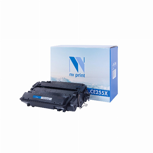 Лазерный картридж NV Print CE255X (Совместимый (дубликат) Черный - Black) NV-CE255X