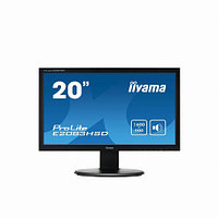 Монитор Iiyama Prolite E2083HSD-B1 (1600 х 900 (HD+), TN, 16:9, 250 кд/м2, 5 мс, 1000:1, 60 Гц, 1 x VGA, 1 x