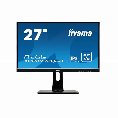 Монитор Iiyama Pro lite 27" / 68.58см 2560х1440 IPS 16:9 350 кд/м2 5 мс 1000:1 70 Гц XUB2792QSU-B1 - фото 1 - id-p67620537