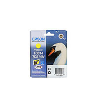 Струйный картридж Epson T0814 (Оригинальный, Желтый - Yellow) C13T11144A10