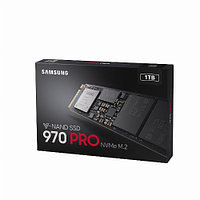 Жесткий диск внутренний Samsung 970 PRO (1тб (1000Гб), SSD, M.2, Для ноутбуков, PCIe) MZ-V7P1T0BW