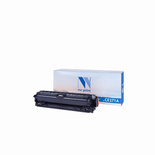 Лазерный картридж NV Print NV-CE271A (Совместимый (дубликат) Голубой - Cyan) NV-CE271AC - фото 1 - id-p67620945