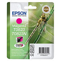 Струйный картридж Epson T0823 (Оригинальный, Пурпурный - Magenta) C13T11234A10