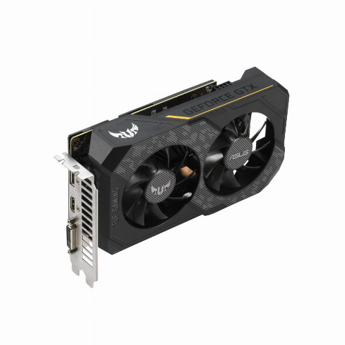Видеокарта Asus TUF GeForce GTX1660 (Nvidia, 6 Гб, GDDR5, 192 бит, PCI-E 3.0 x 16, 1 x DVI-D, 1 x HDMI, 1 x