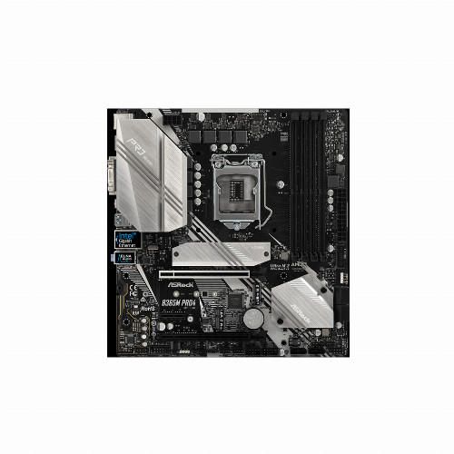 Материнская плата ASRock PRO4 (Micro-ATX, LGA1151, Intel B365, 4 x DDR4, 64 Гб) B365M PRO4