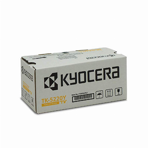 Тонер картридж Kyocera TK-5220Y (Оригинальный Желтый - Yellow) 1T02R9ANL1 - фото 1 - id-p67621242