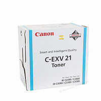 Тонер картридж Canon C-EXV 21 (Оригинальный Голубой - Cyan) 0453B002