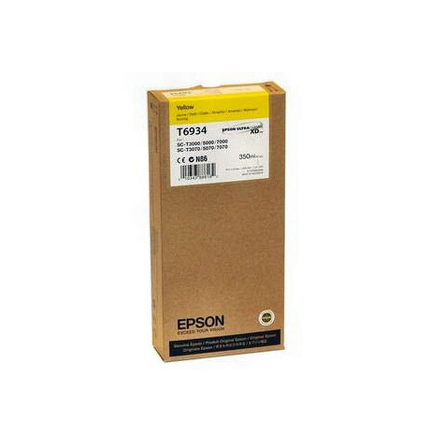 Струйный картридж Epson T6934 (Оригинальный, Желтый - Yellow) C13T693400