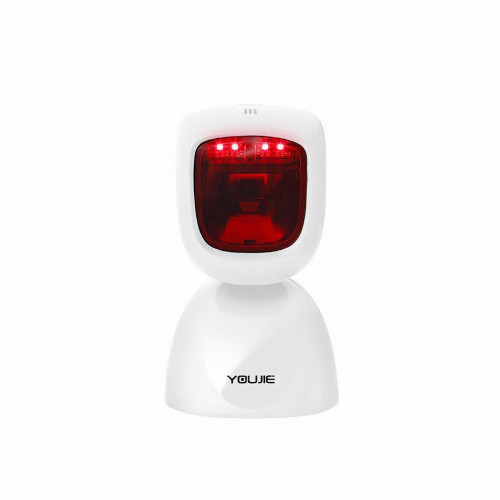 Сканер штрихкода Youjie by Honeywell HF600 Белый (Стационарный, 2D, USB, RS232, Без подставки) YJ-HF600-R0-USB - фото 1 - id-p67621697