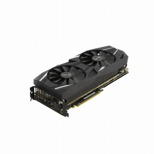 Видеокарта Asus DUAL ASUS GeForce RTX2080 (Nvidia, 8 Гб, GDDR6, 256 бит, PCI-E 3.0 x 16, 1 x HDMI, 3 x Display - фото 1 - id-p67621797