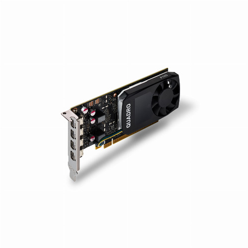 Видеокарта PNY Quadro P1000 (Nvidia, 4 Гб, GDDR5, 128 бит, PCI-E 3.0 x 16, 4 x mini-DisplayPort, Без - фото 1 - id-p67622077