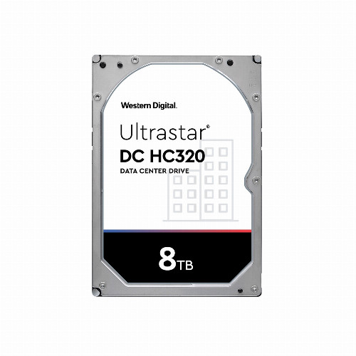 Жесткий диск внутренний Western Digital (WD) Ultrastar DC HC320 (8Тб (8000Гб), HDD, 3,5 , Для серверов, SATA) - фото 1 - id-p67622145