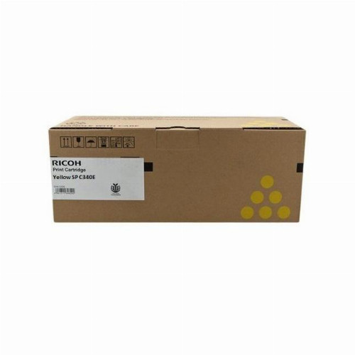 Лазерный картридж Ricoh SPC340E (Оригинальный Желтый - Yellow) 407902 - фото 1 - id-p67622526