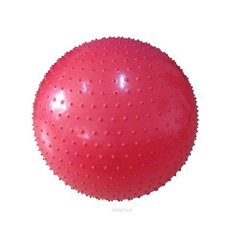 Мяч гимнастический массажный GB02 (65см, с насосом) - фото 1 - id-p67624282