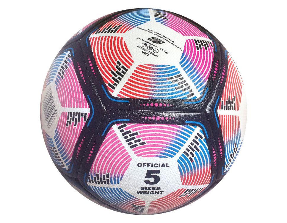 Мяч футбольный VINTAGE Hi-Tech V950, р.5 - фото 2 - id-p67624668