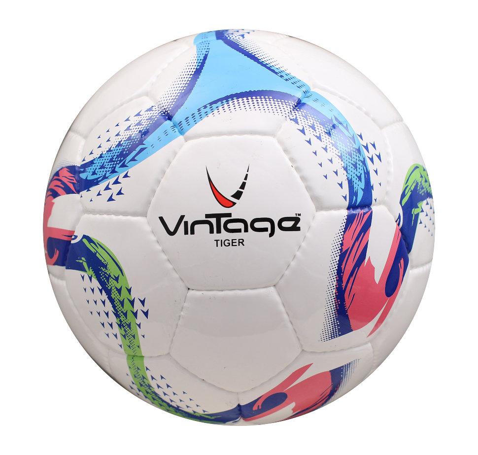 Мяч футбольный VINTAGE Tiger V200, р.5 - фото 1 - id-p67624678