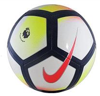 Мяч футбольный NIKE Pitch PL р.5, желто-розово-т.сине-белый