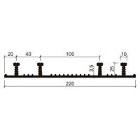 Гидрошпонка АКВАСТОП ХО-220-4/25 EPDM