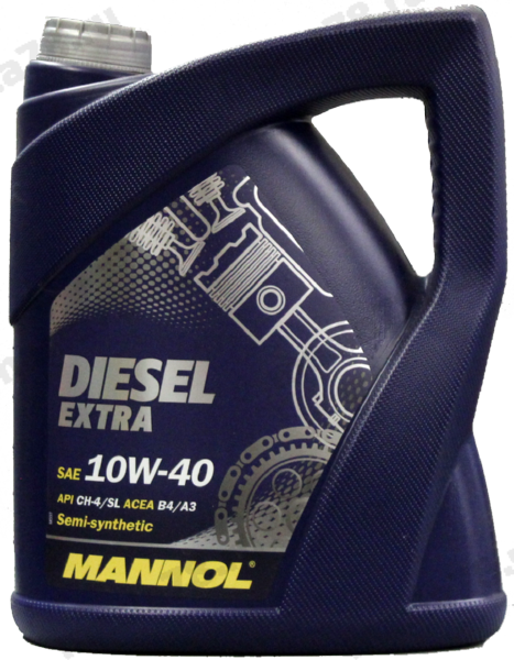 Моторное масло MANNOL Diesel Extra 10W-40 API CH-4/SL 5L