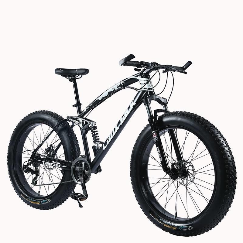 Велосипед фэтбайк LauxJack Panthera ATX 8 Series 26" резина 4.0 Black