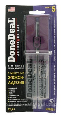 5-минутный эпокси-адгезив (Прозрачный)