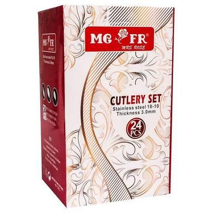 Набор столовых приборов из 24 предметов MRS ROSE CUTLERY SET на 8 персон, фото 2