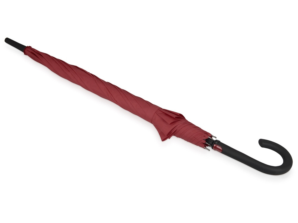 Зонт-трость Bergen, полуавтомат, бордовый - фото 3 - id-p67615362