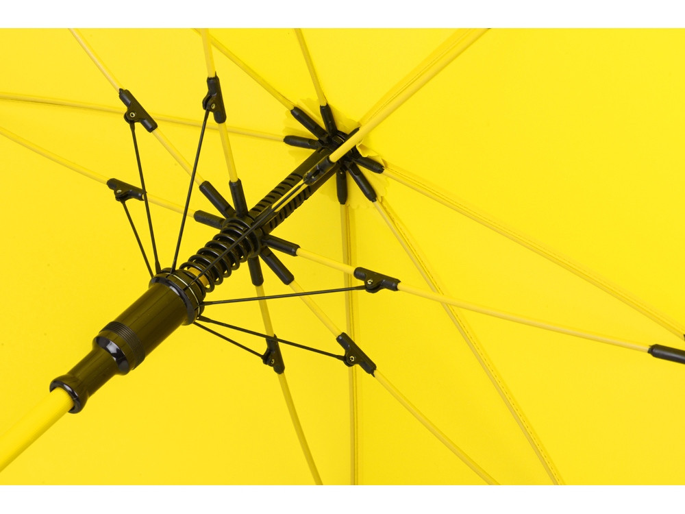 Зонт-трость Color полуавтомат, желтый - фото 4 - id-p67615367