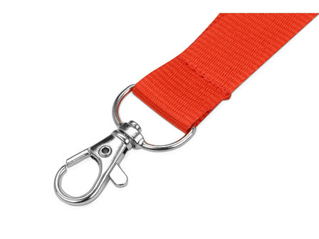 Ланьярд с карабином, красный, фото 2