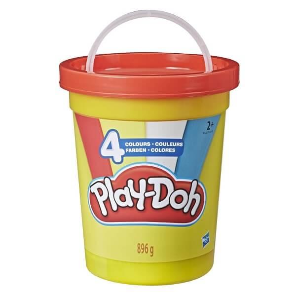 Hasbro Play-Doh Плей-До Масса для лепки - 4 цвета (большая банка)