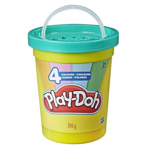 Hasbro Play-Doh Плей-До Масса для лепки - 4 цвета (большая банка)