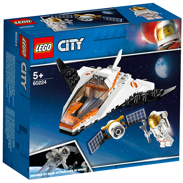 LEGO City Конструктор ЛЕГО Город Миссия по ремонту спутника