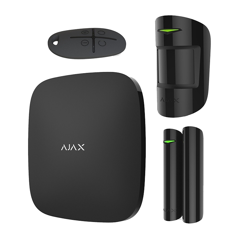 Ajax Hub kit Plus черный комплект беспроводной сигнализации, фото 1
