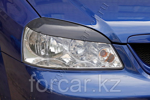 Накладки на передние фары (реснички) Chevrolet Lacetti Седан 2004-, фото 2