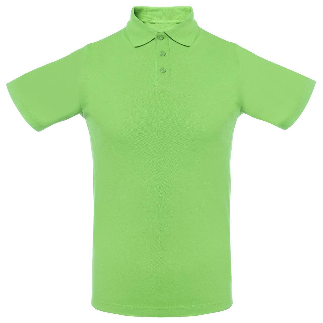Футболка Поло Салатовая.200 гр.2XL