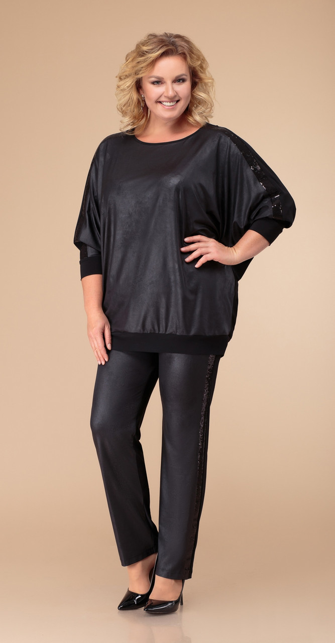 Костюм Svetlana Style-1290, черный, 54