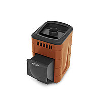 Печь-каменка "Компакт 2017" Carbon (Антрацит/ Терракота)