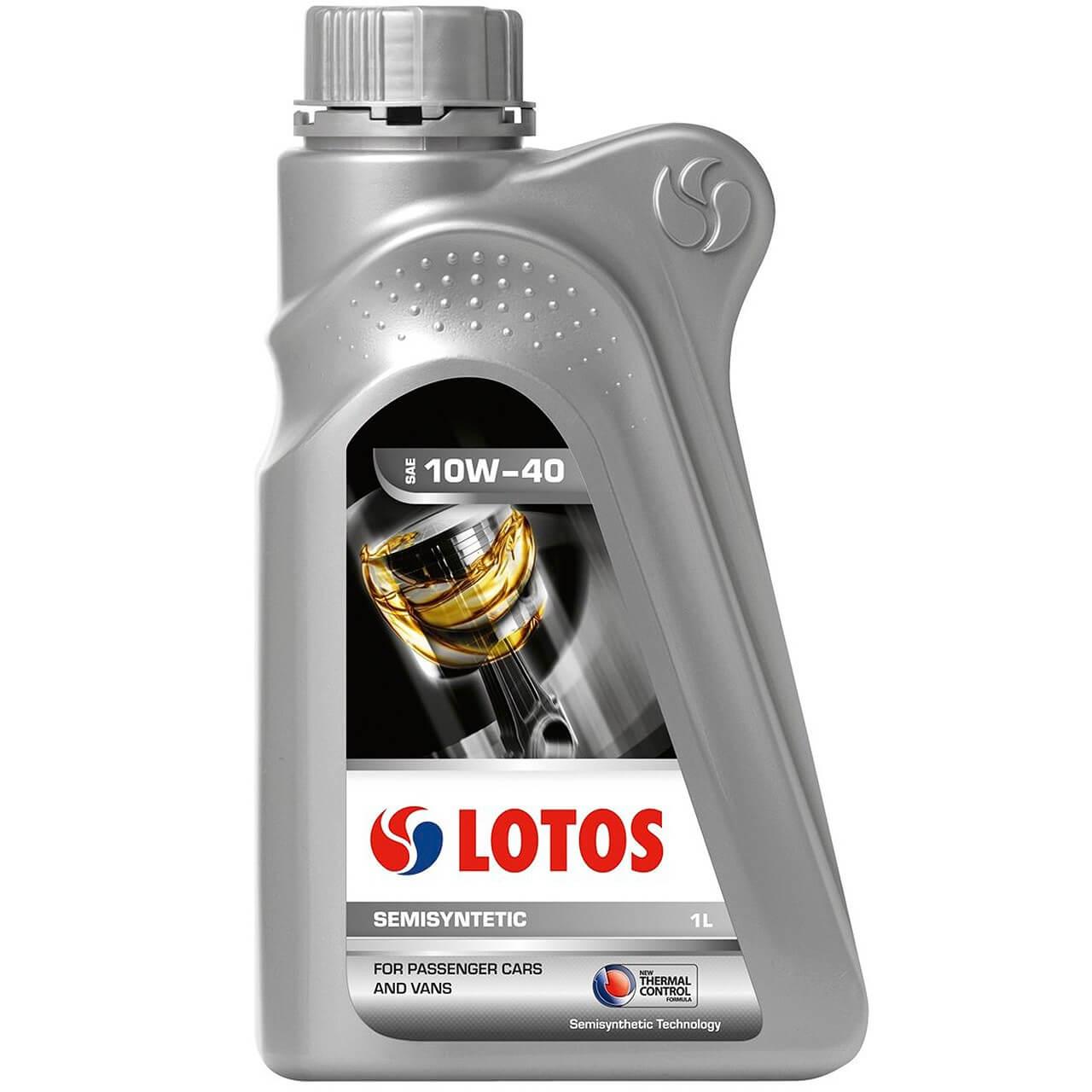 Моторное масло LOTOS SEMISYNTETIC THERMAL CONTROL 10W-40 1L - фото 1 - id-p67645648