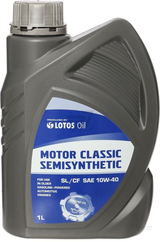 Моторное масло LOTOS SEMISYNTHETIC MOTOR CLASSIC 10w40 1 литр - фото 1 - id-p67645752