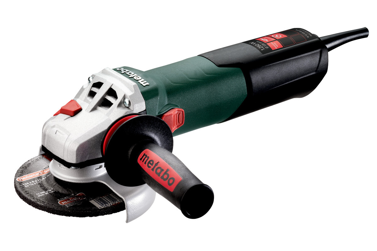 УГЛОВАЯ ШЛИФМАШИНА METABO WEV 15-125 QUICK