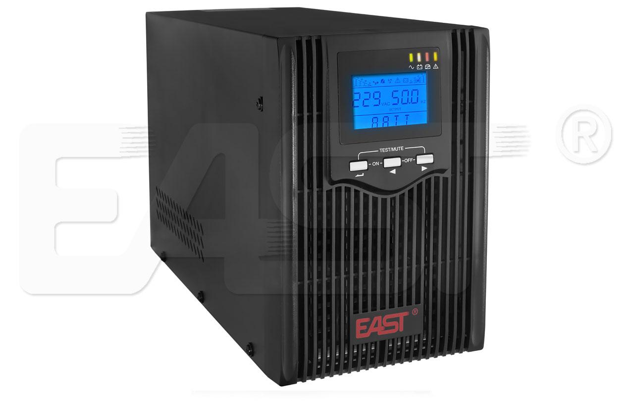 ИБП EAST EA630 (серия EA600) — 3000 ВА / 2400 Вт, чистая синусоида, AVR 165–280 В, LCD, USB & RJ45, фото 1