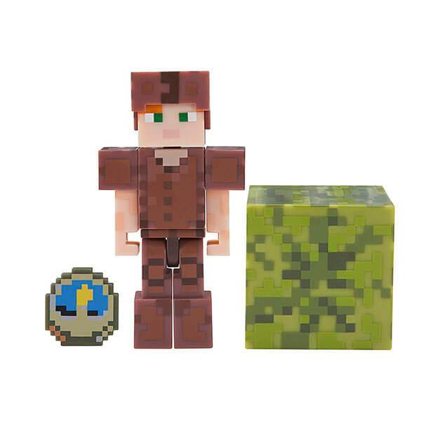 Minecraft Майнкрафт фигурка Alex in Leather Armor